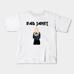 bad janet Kids T-Shirt